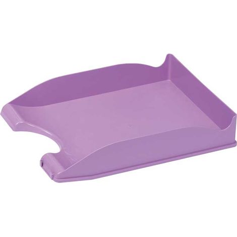 BANDEJA FAIBO PS 350X250X65MM VIOLETA PASTEL - Pack de 10 unidades