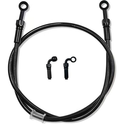 Ligne de Frein Renforcée Câble Hydraulique pour Moto(50cm) (1/5)