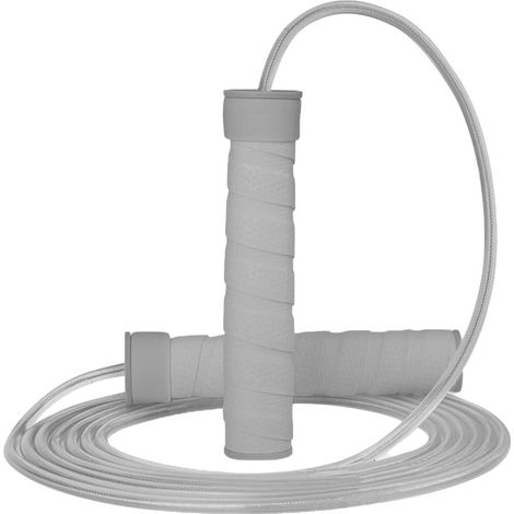 Corde à Sauter Poids - Poignées Réglables avec Barres Amovibles - PVC Épais et Résistant - Pour Entraînement Cardio Boxe Fitness - 1 Pièce (1/5)