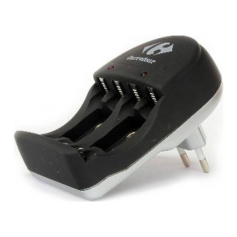 Chargeur de piles AA – AAA – PP3 – Adaptateur secteur inclus – Recharge rapide des batteries rechargeables – Uniross