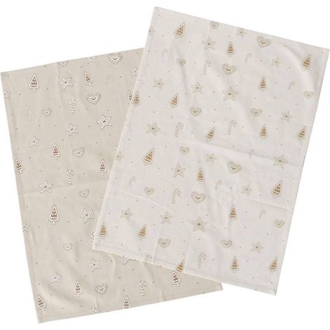 Strofinacci cucina boltze bakery colore naturale 50 x 70 cm