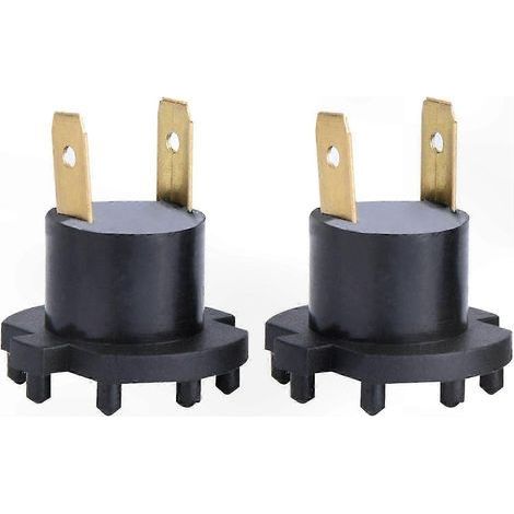 Paire de connecteurs de douille de phare pour remplacement d'ampoule B28V510A3 - Adaptateur de douille H7 (1/5)