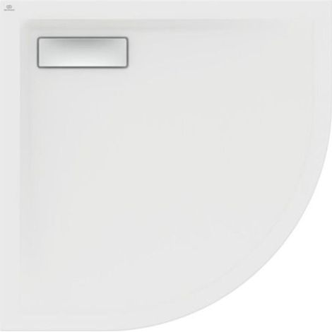 IDEAL STANDARD Receveur 80 X 80 Ultra Flat New acrylique quart de rond blanc (1/5)