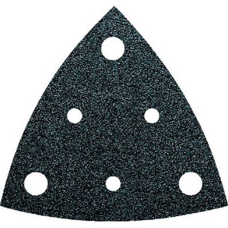 Abrasif triangulaire perforé fein pour multimaster et supercut - Grain : 80 - FEIN-FRANCE