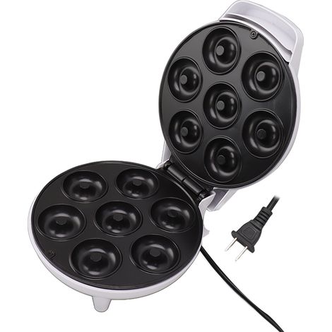 Mini-machine à beignets 1200W antiadhésif, efficace et sûr, fabricant électrique de donuts, prise américaine 110V (1/5)