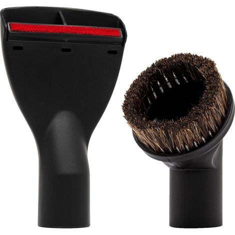 Embout pour meubles rembourrés avec releveur de fil 10 cm de large pour voiture, maison et atelier Brosse aspirante cheveux naturels (1/5)
