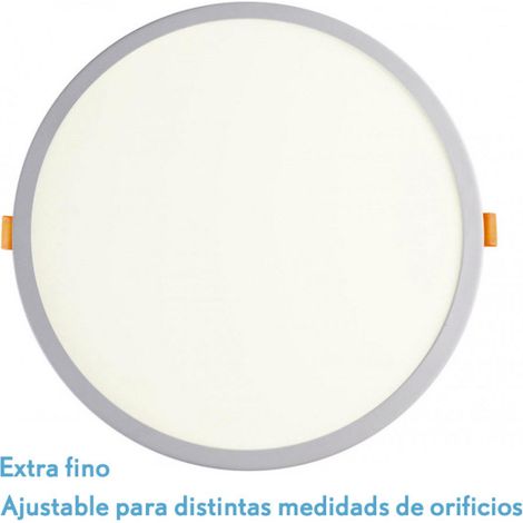 Downlight 20w 4000k white lontano 1x23x23 cm 1900lm da incasso regolabile 5-21cm