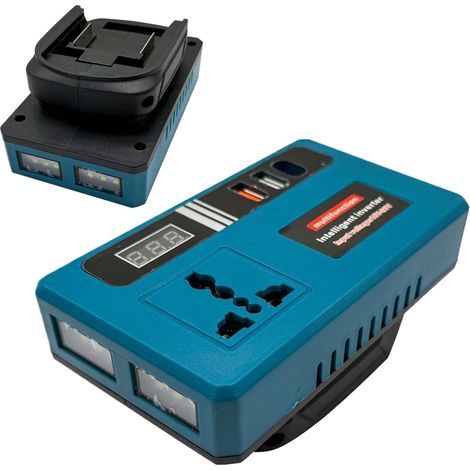 Onduleur Chargeur 21V - Onduleur De Voiture avec LED Intégrée - Chargeur de (1/5)