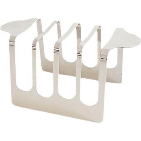 1 pièce grille à pain en acier inoxydable, support de refroidissement pour baguettes et viennoiseries, étagère multifonctionnelle pour friteuse air et plan de travail (1/4)