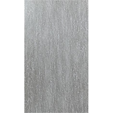 Pannello decorativo effetto pietra gres set 6 pz 4,3 mt2 rivestimento murale PVC in UV 120 x 60 Pietra Cemento (1/5)
