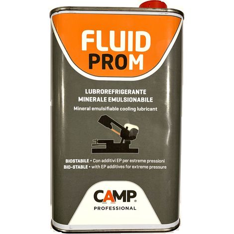 CAMP 1058 FLUID PROM OLIO EMULSIVO REFRIGERANTE 1 L PER TRONCATRICI PER FERRO (1/2)