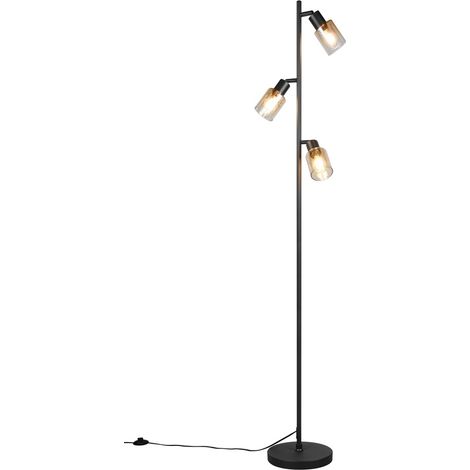 Lampadaire Cadiz Verre ambré à 3 lumières - R41783032