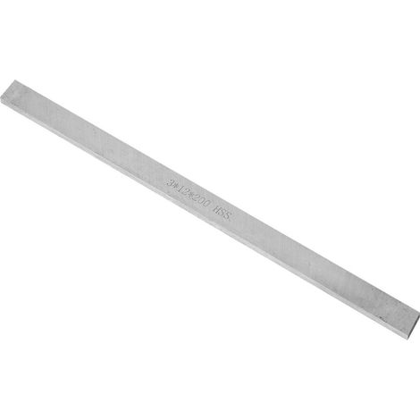 Barre en acier rapide HSS pour tour, outil de tournage carré, bande d'acier blanc, 3 x 12 x 200 mm (1/5)
