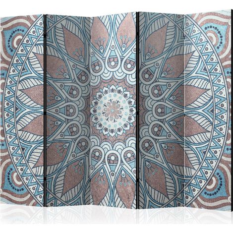 Paravent 5 Volets "Oriental Circle" 172x225cm (1/2)