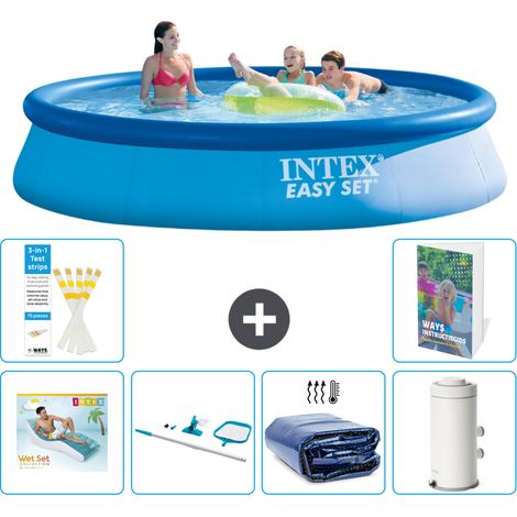 Easy Set Pool Rund - 396x84 cm - 7-teilig  S96 (1/5)