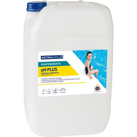 Incrementador PH plus Líquido Astralpool 20 Litros