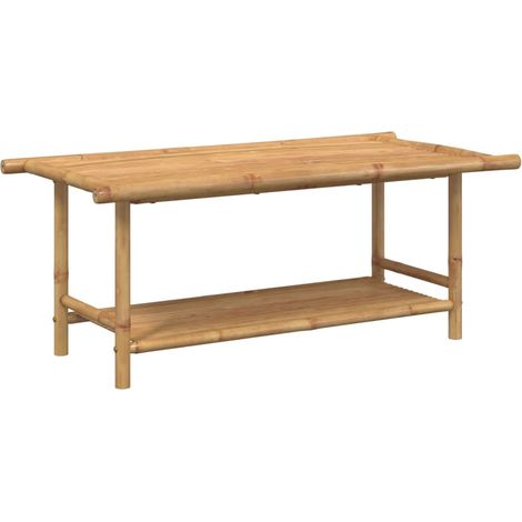Table basse,Table d'appoint,Table de Salon 110x55x45 cm bambou CFW70319 (1/5)