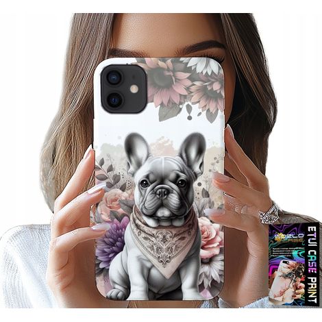 Custodia per iPhone 11 - bulldog bulldog cani razze canine retro (1/5)