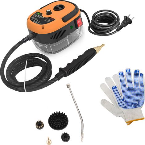 Nettoyeur vapeur portable 1500 W haute puissance, 6 vitesses réglables, pratique pour la cuisine et le réfrigérateur. (1/5)