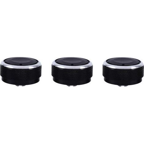 pour couvercle bouton amg pour 2006 3 climate control knobs couvercle de commande de boutons de commutateur,A/C Climatisation Interrupteur De Commande De Chaleur Bouton (1/4)