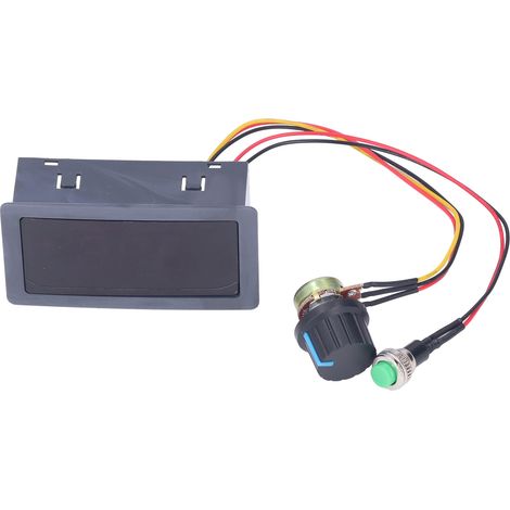 Drehzahlregler für Gleichstrommotoren mit digitaler Anzeige, stufenloser PWM-Drehzahlregelung und 0,56-Zoll-LED (1/5)
