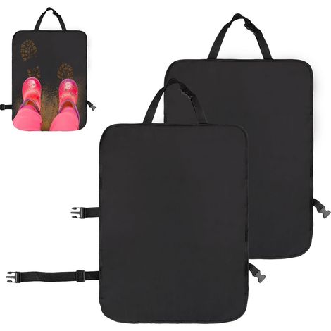 2 Piece Car Seat Protection for Children, Waterproof Oxford 600D Car Seat Protector Rear Seat Protector for Child (1/5)