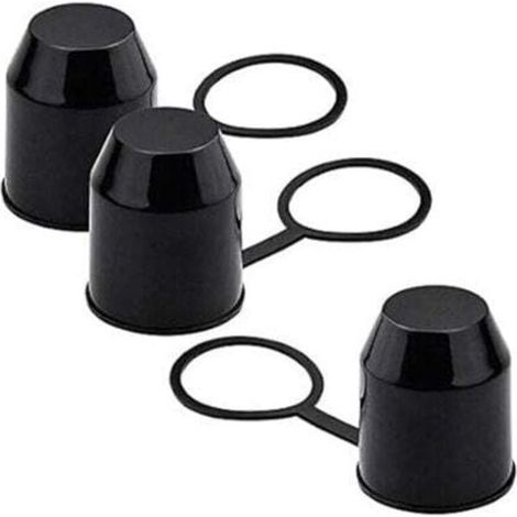 3Pcs Trailer Hitch Ball Cover, 50mm Trailer Ball Cover for Truck Semi-Trailer Car Boat for Trailer (1/4)