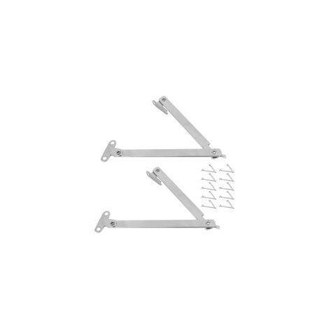 10 supports de charnière pour porte de placard/meuble (levage de couvercle).