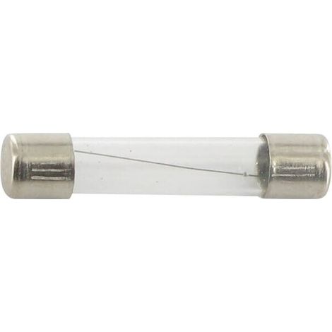Fusible Cristal 5A Longitud 32mm paquete 25 unidades UNIVERSAL SI23515