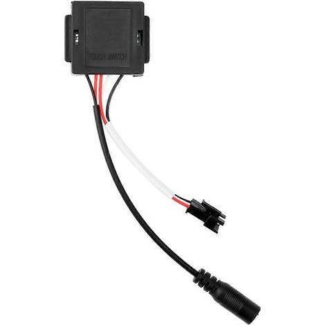 Intelligenter Touch-Schalter 5-12V DC 3A 36W mit zweifarbiger LED-Beleuchtung und Temperaturregelung. (1/5)