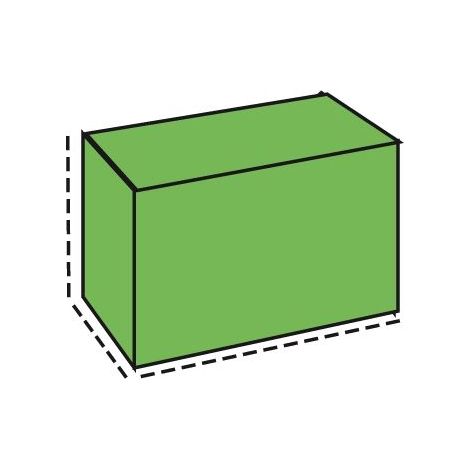 TELO di COPERTURA in PE per BARBECUE da Giardino PAPILLON 103X143X63CM (1/4)