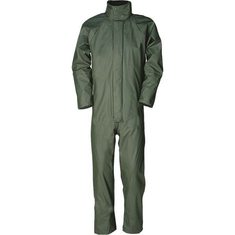 Combinaison de pluie verte flexothane Montréal- taille XL - Sioen