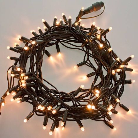 Guirlande lumineuse extensible 10M 96 LED blanc chaud 8 modes d'animations 24V Lotti (1/5)