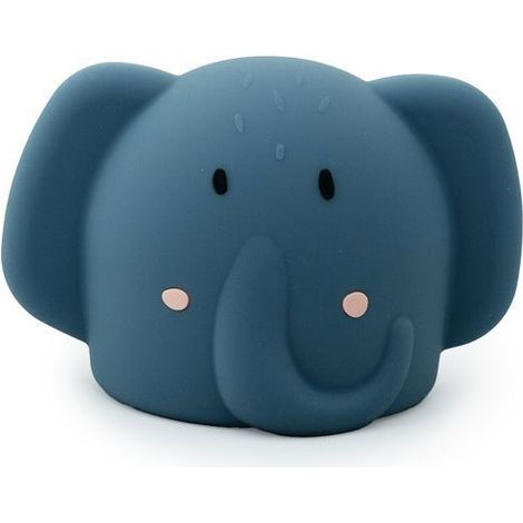 Filiyano-Veilleuse douce - Mme Éléphant - TRIXIE BABY - Bleue - Silicone - Dès 12 mois (1/3)