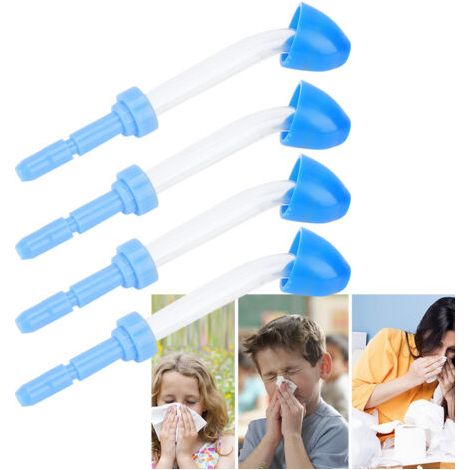 4 Ersatzdüsen für Nasenirrigation, Nasenspülung und Zahnseide (1/4)