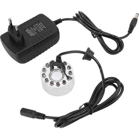 Générateur atomiseur, atomiseur de bassin à 12 LED, pulvérisateur, humidificateur, décoration paysagère. (1/5)