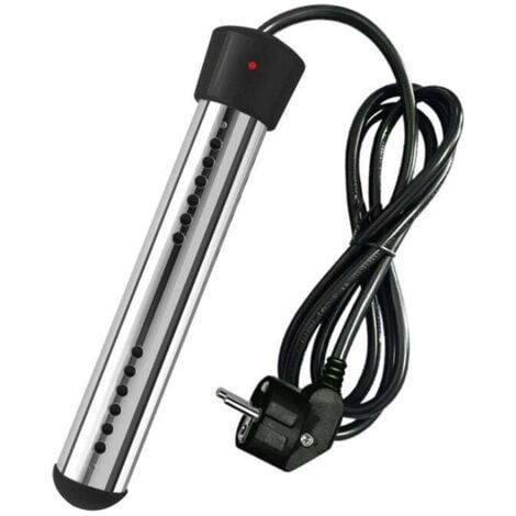 Calentador de agua eléctrico de 3000 W con voltaje de inmersión, calentador de agua para piscinas, calentador de agua portátil, apto para estanques y cubos INHHUB (1/4)