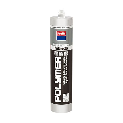 Sigillante polimero ms bianco cartuccia sigillante + incollaggio 290ml 59903 krafft (1/2)