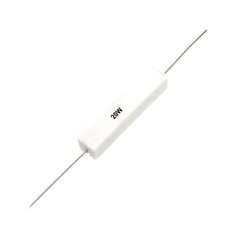 Resistencia Bobinada 39R 20WH 5% Axial Horizontal