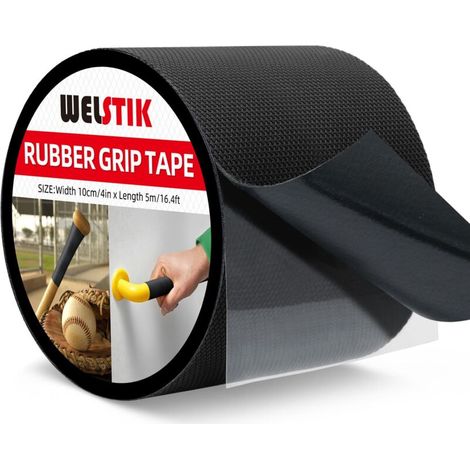 Ruban adhésif antidérapant de sécurité à faire soi-même, ruban imperméable de 10 cm x 500 cm, avec adhésif texturé, pour les outils, les poignées (1/5)