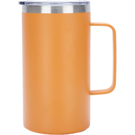 Tumbler Isolant Acier Inoxydable - Double Paroi Vide - Vert - 500 ml - Pour Boissons Chaudes Et Froides (1/5)