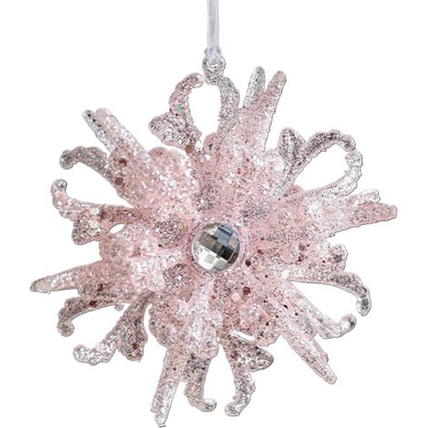 Pendentif Ange de Noël Festif – Ornement d'arbre de Vacances, Accessoire de Flocon de Neige Scintillant, breloque décorative à Suspendre avec Fonction de Finition élégante, Article de décoration (1/5)