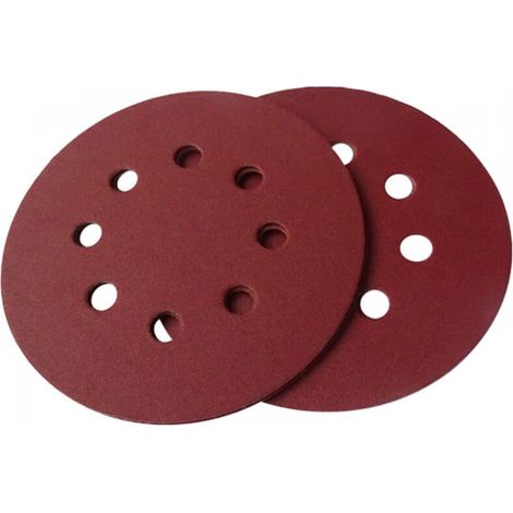 Disque de Ponçage 20pcs Disques Abrasifs 400 Grain Taille de 125mm Idéal pour Poncer/ Polir/ Dérouiller (1/5)
