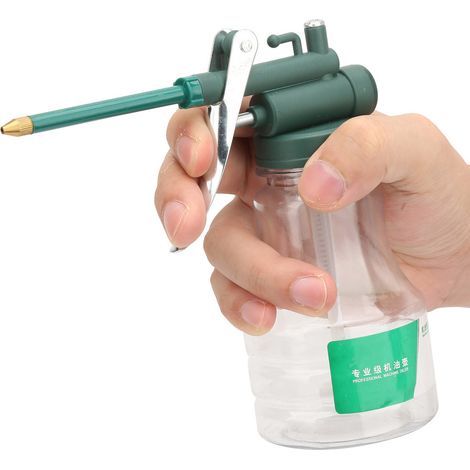 Pistolet pulvérisateur à pompe transparente haute pression avec long bec pour huile de lubrification. (1/5)