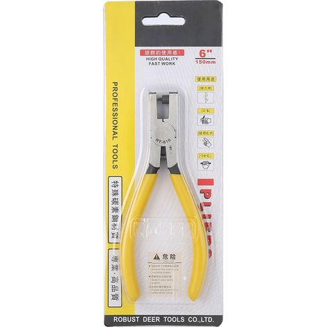 Pince à poinçon universelle pour bracelet de montre en cuir PU, ceinture et papier, outil manuel multi-trous (1/5)