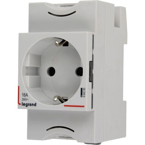 Legrand SCHUKOSTECKDOSE 2POL.10/16AVE. (LEXIC 04285)