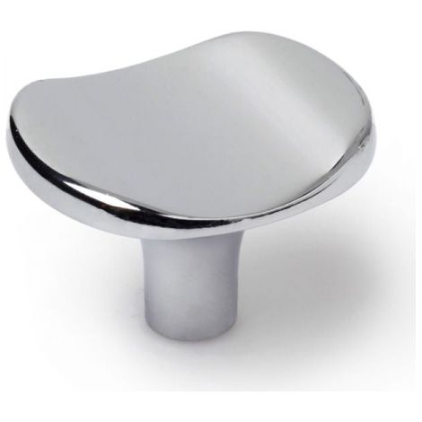 Bouton de meuble Style contemporain Fabriqué en Fini chromé brillant Mesures 30mm Système de fixation vissé Comprend des vis M4 1 unité (1/3)