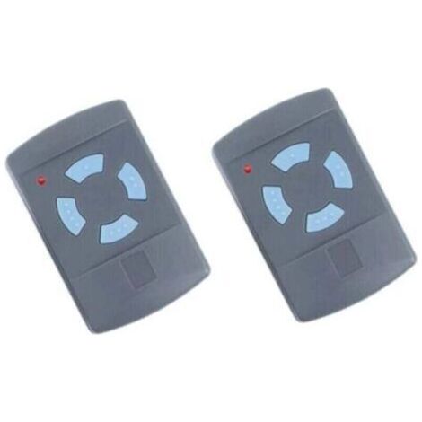 2PACK Télécommande de Garage Sdre HSM4 868 MHz avec 4 Boutons Couleur Bleue Remplacer Les émetteurs Hormann 868 MHz HS4 HSM2 HSP4 868 HS1 868 Tubauto HSM4 868 Tubauto HS4 868Fréquence (1/4)