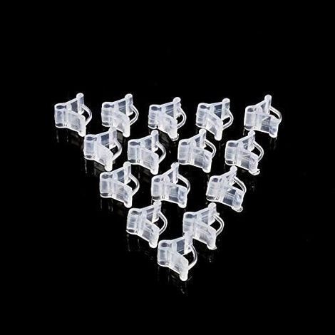 Lot de 100 pinces à plantes pour tomates et aubergines - Pince greffage spéciale jardin Mini pince greffer plants Outils d'enfants (1/5)