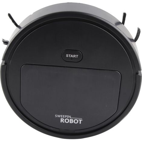 Aspirateur de Robot de, 3 po de balayeur de Robot de vadroise Intelligent de 3 Ans à Bas Bruit à Faible Bruit, pour Les débris de poussière de Cheveux Noirs (1/5)